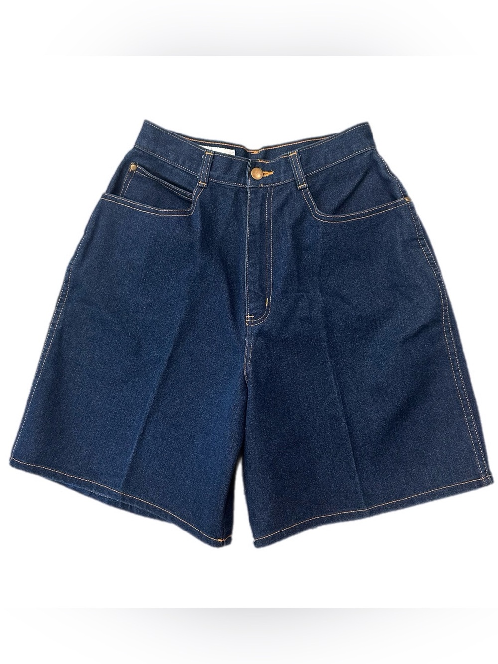 Vintage Northwest Blue Company Dark Wash high rise Denim Shorts 25” waist